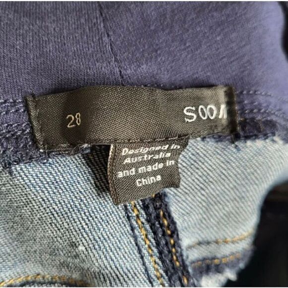 Soon Maternity Heavenly Overbelly Skinny Jeans size 28 - Picture 3 of 5